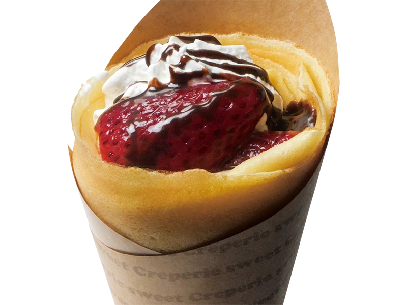 イチゴチョコホイップ クレープくるり